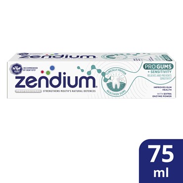 Zendium Tandpasta PROGUMS + Sensitiv 75 ml