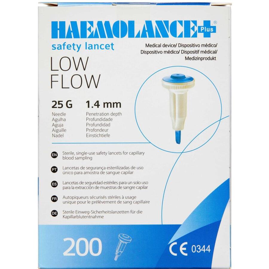 Haemolance Plus Low Flow Lancetter