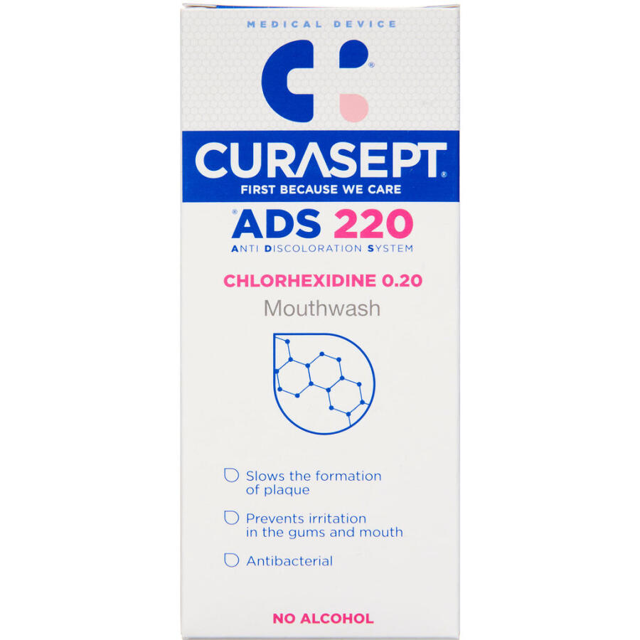 Curasept ADS 220 Mundskyl 0,20% CHX