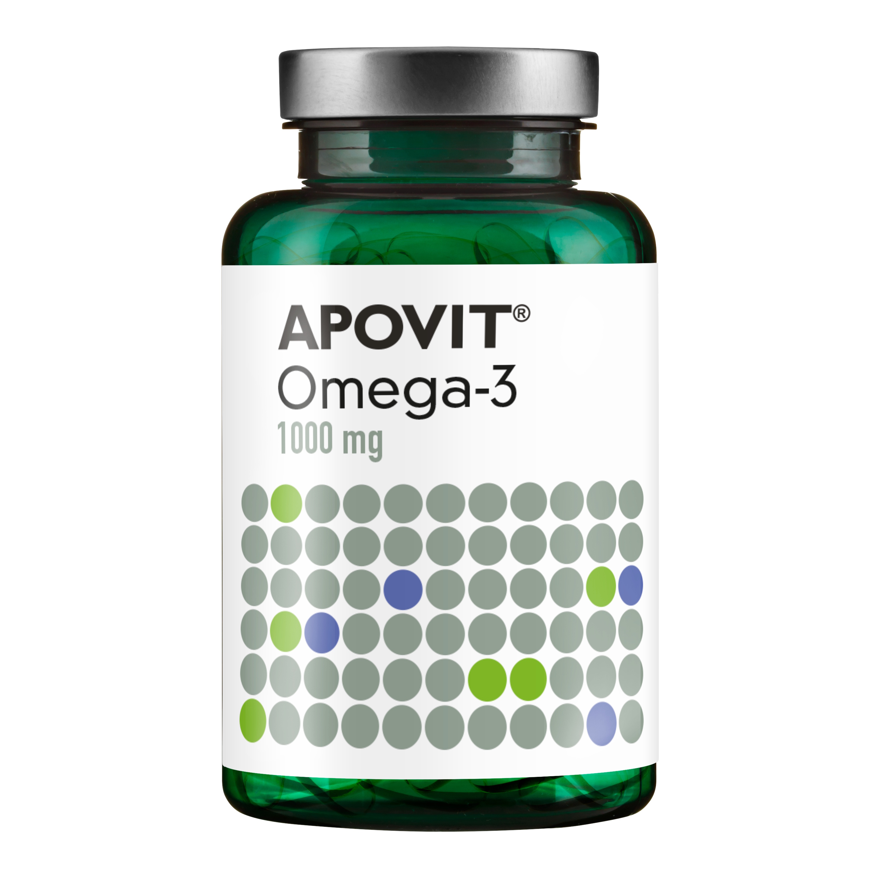 APOVIT Omega-3, 1000 mg Kapsler