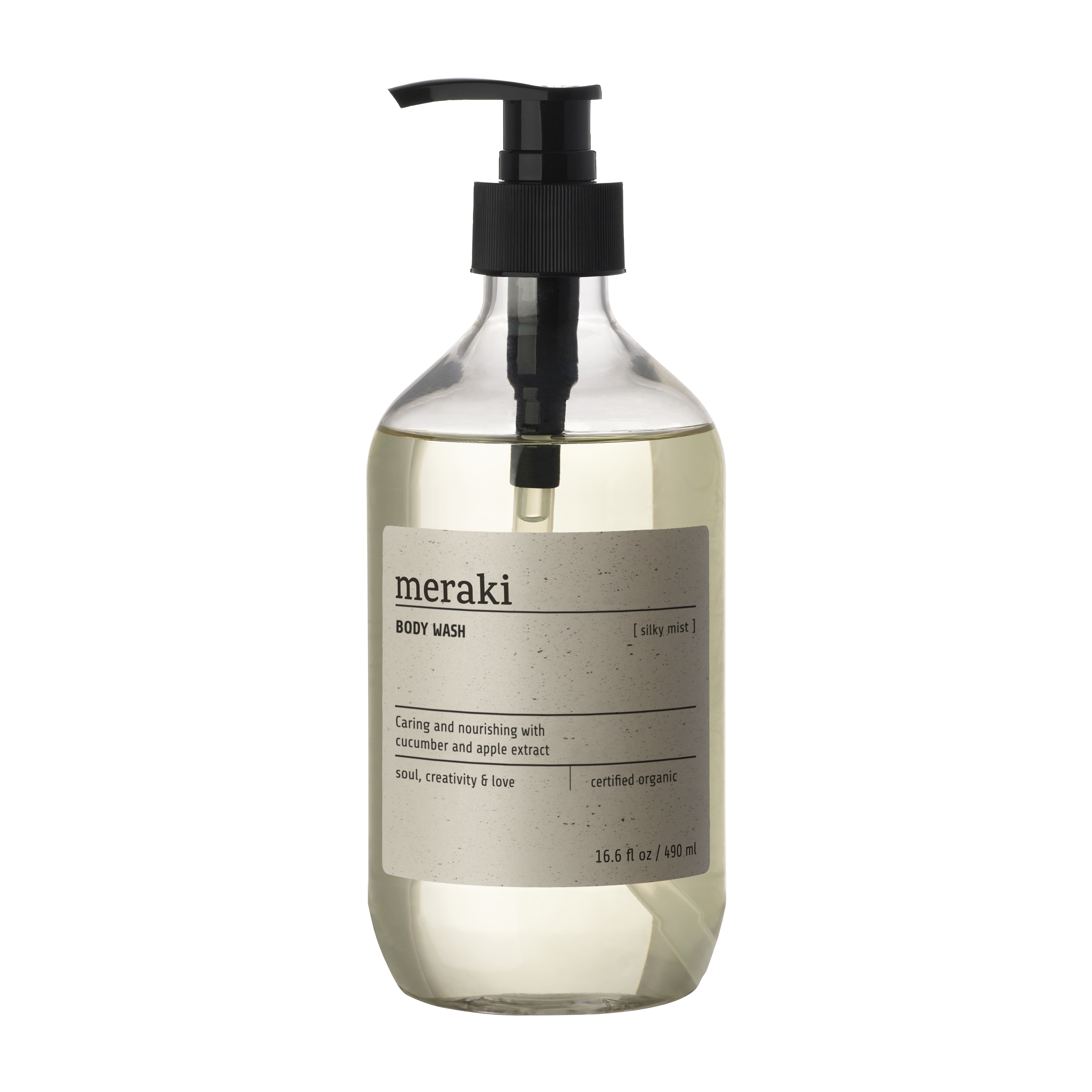 Meraki Body Wash, Silky Mist