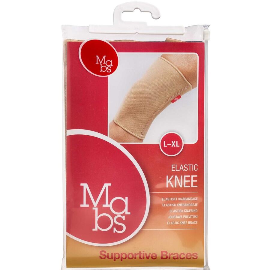 Mabs Knæbandage, Beige Str. L/XL