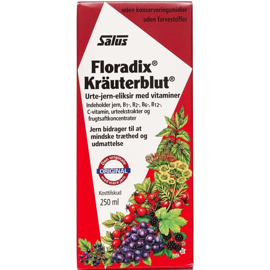 Floradix Kräuterblut Jern Eliksir