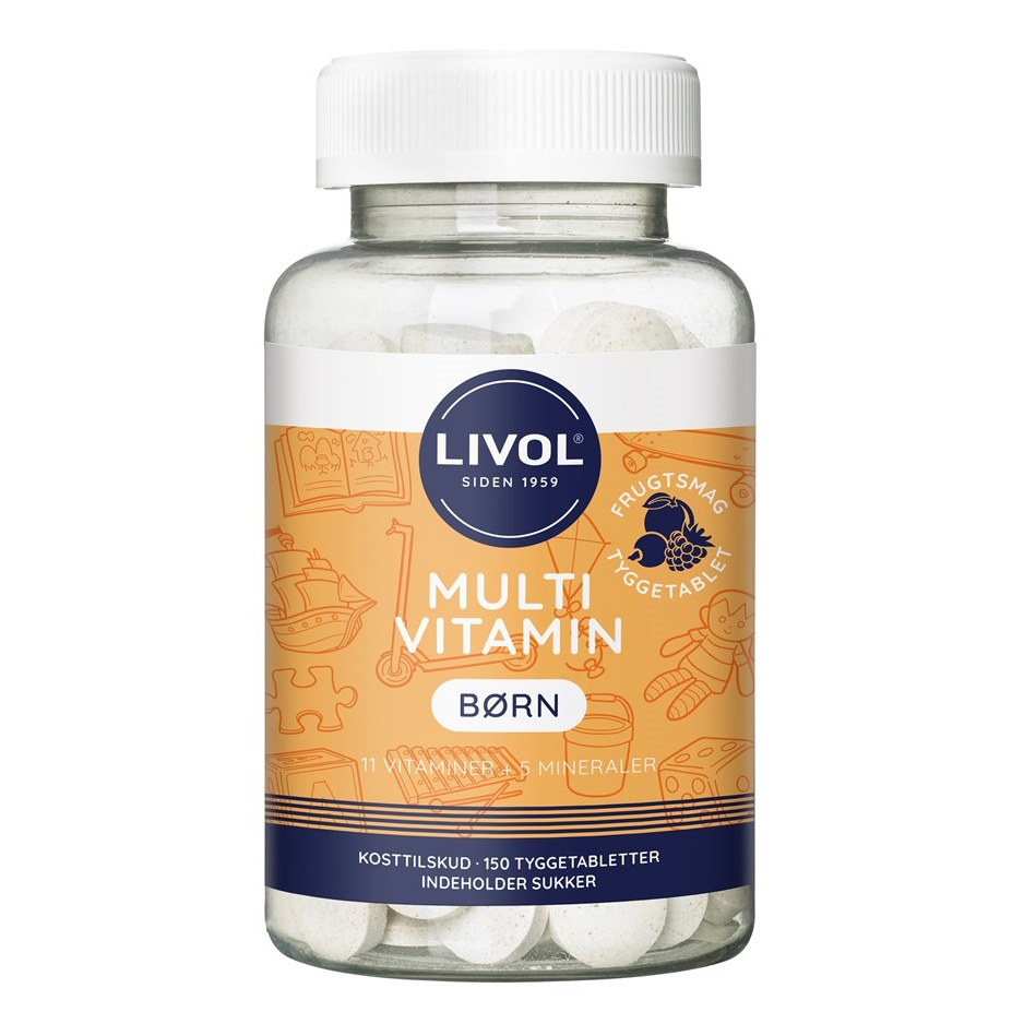 Livol Multi Vitamin Børn Frugtsmag