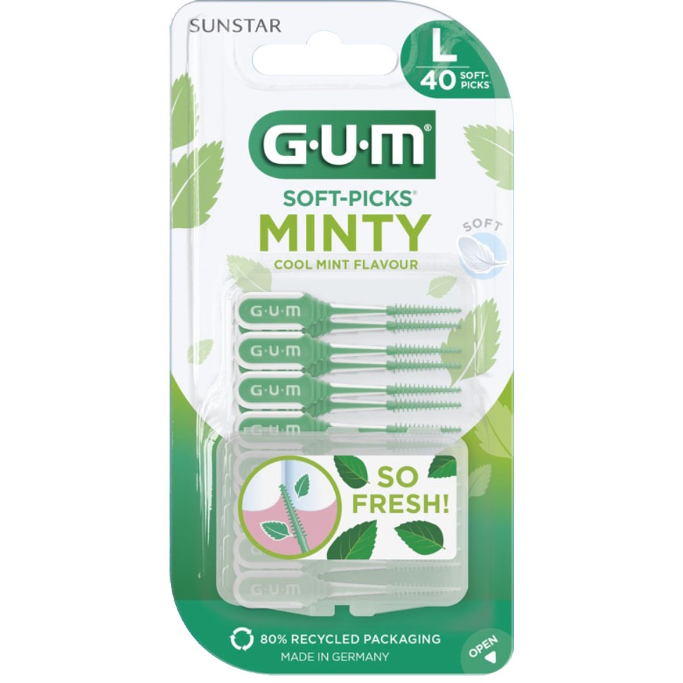 GUM Soft-Picks Comfort Flex Mint Large