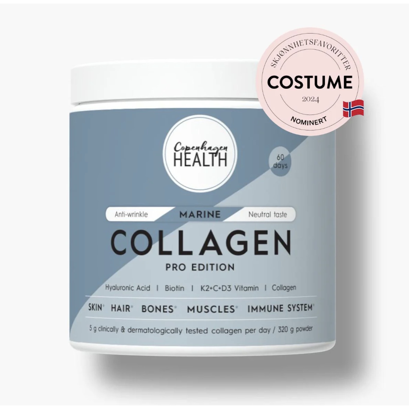 Copenhagen Health Marine Collagen Pro Edition (60 dage)