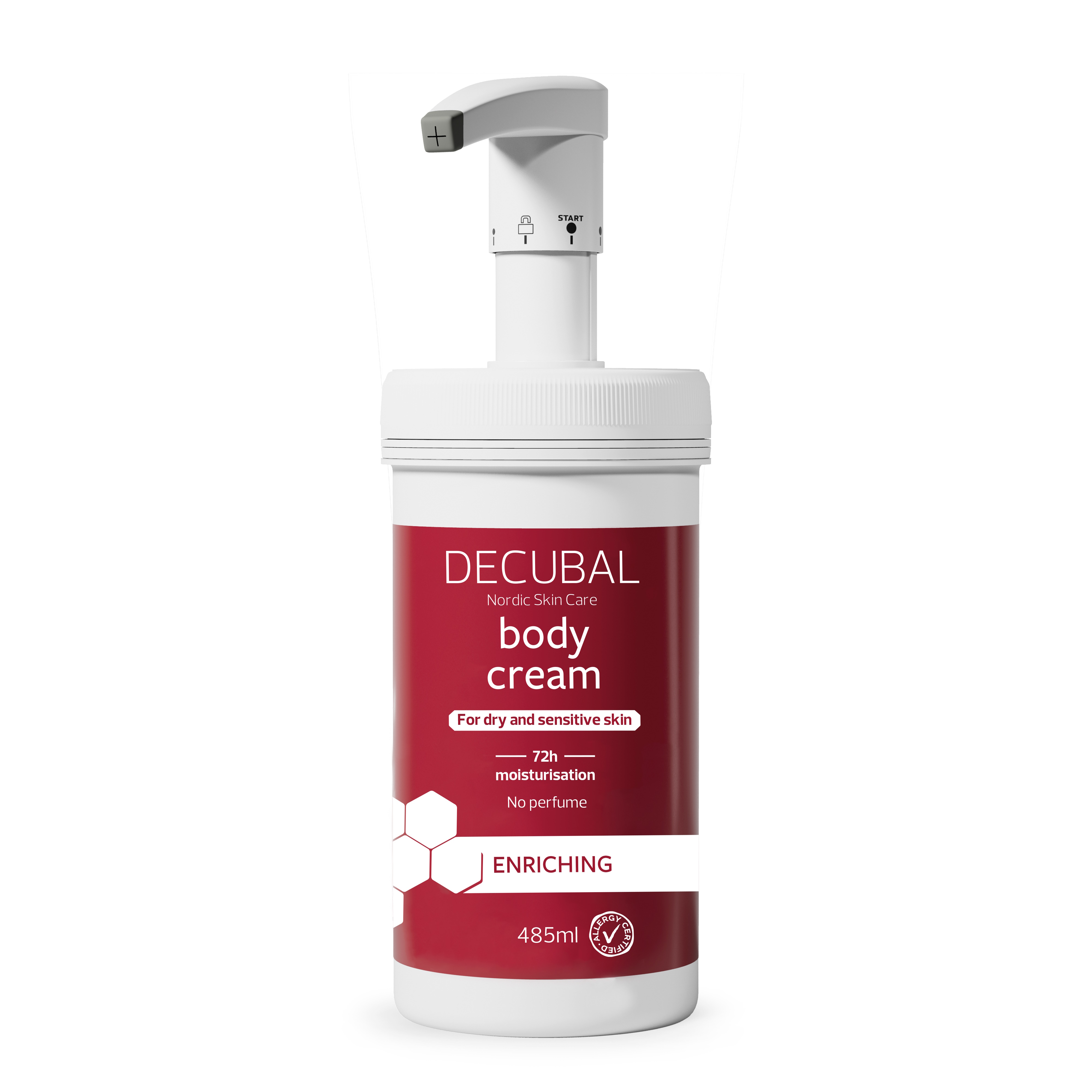 Decubal Body Cream Med Pumpe