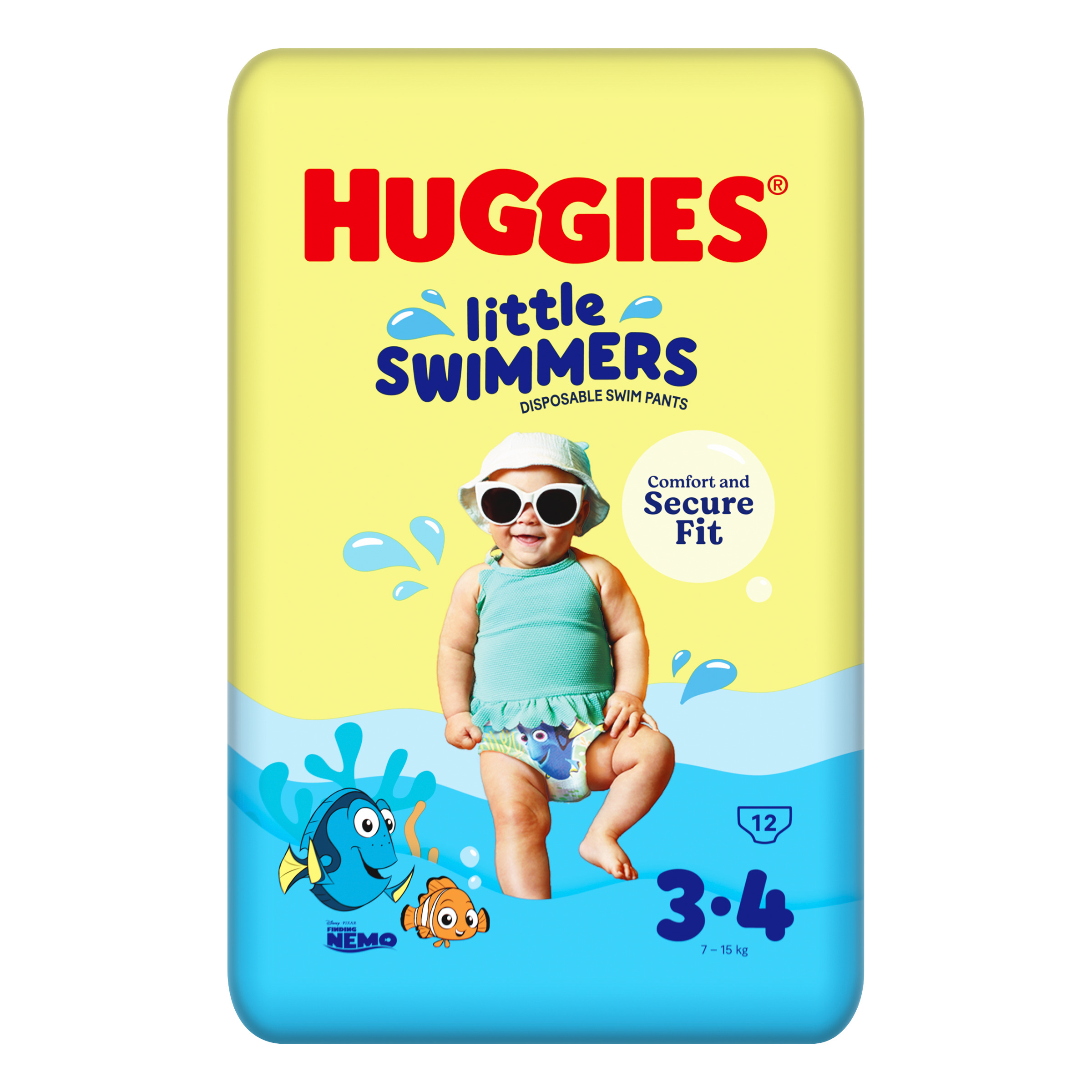Huggies Little Swimmers Badeble 7-15 kg