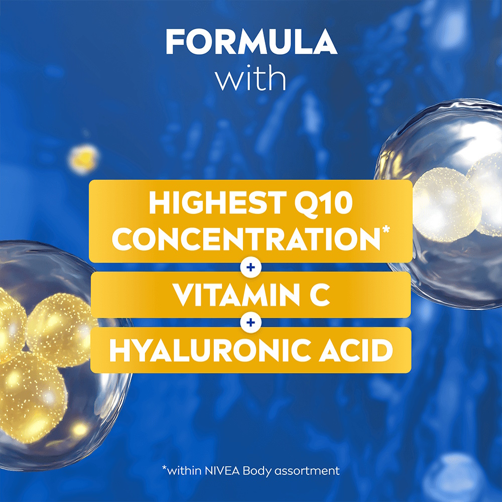 NIVEA Q10 Firming + Energizing Serum Body Lotion