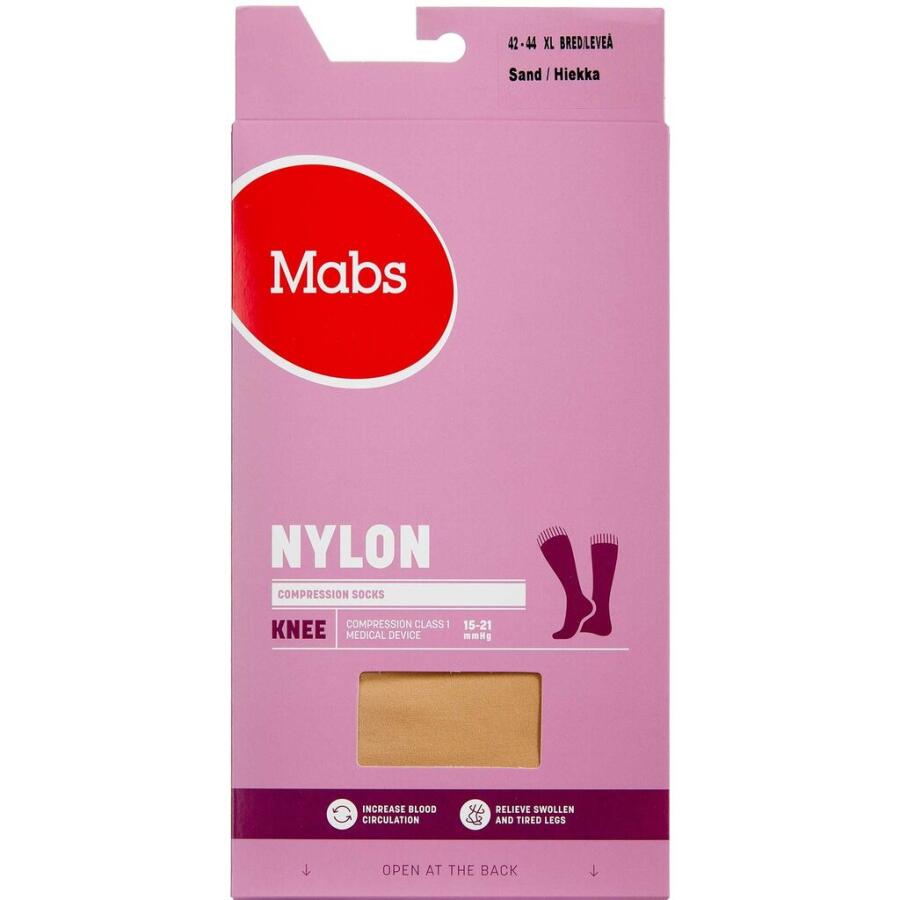 Mabs Nylon Knee Wide, Sand Str. XL