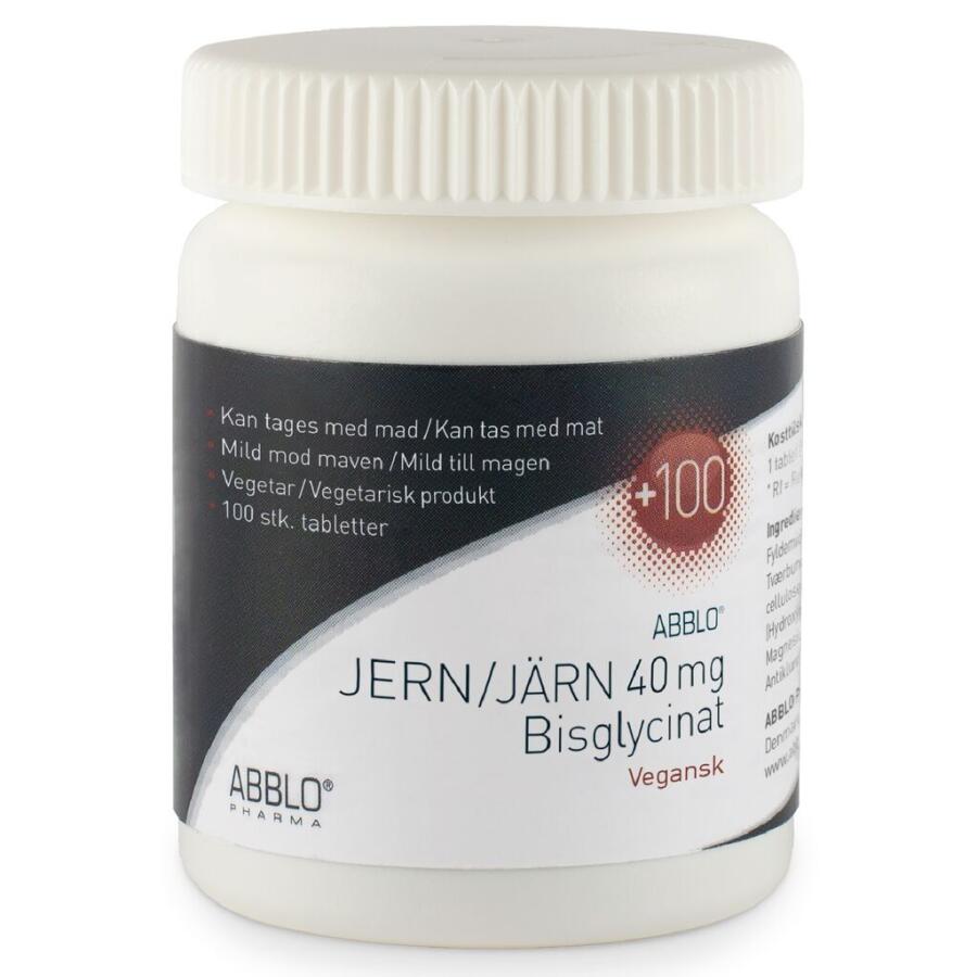 Abblo Jern 40 Mg Bisglycinat