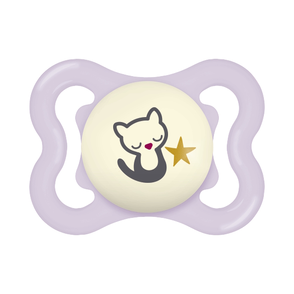 MAM Supreme Night 0-6m Silk 1p Box H Pink