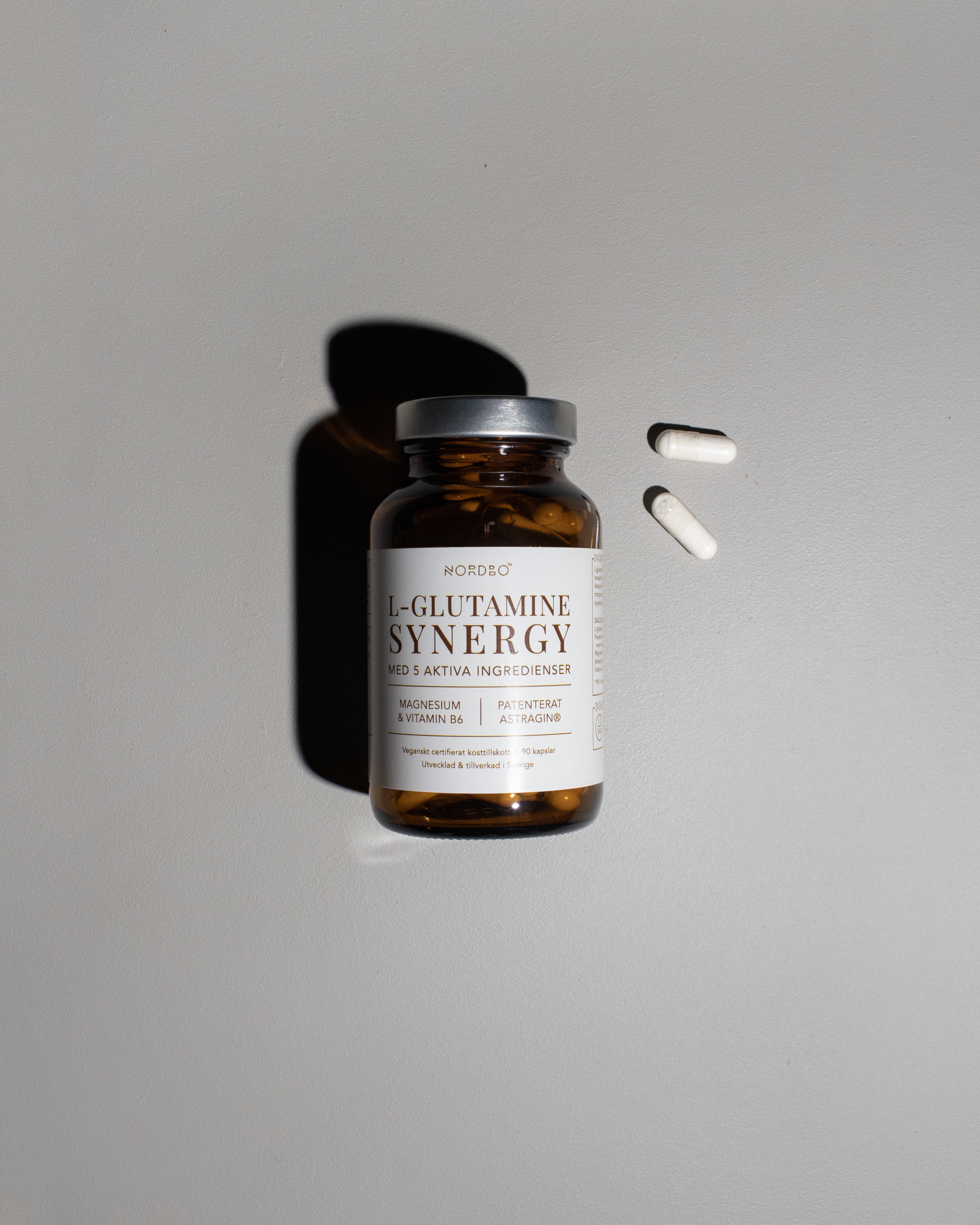 Nordbo L-Glutamine Synergy, 90 kap