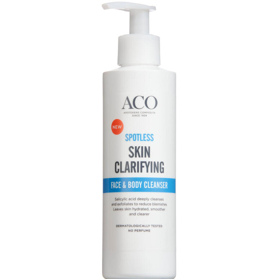 ACO Spotless Clarifying Face & Body Cleanser 200 ml