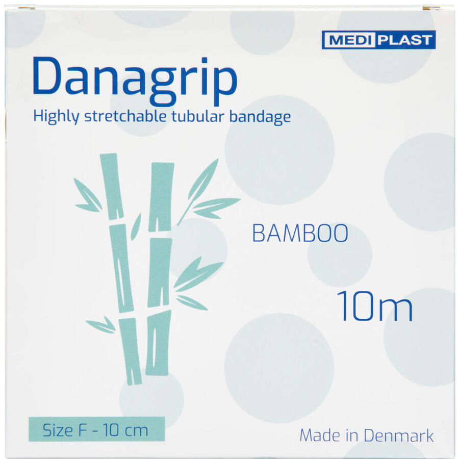 Danagrip Bamboo Tubebandage 10cm x 10m ben str. F