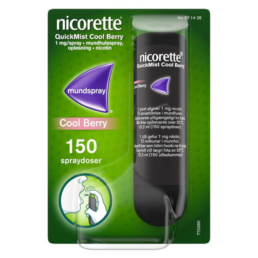 Nicorette Quickmist Cool Berry