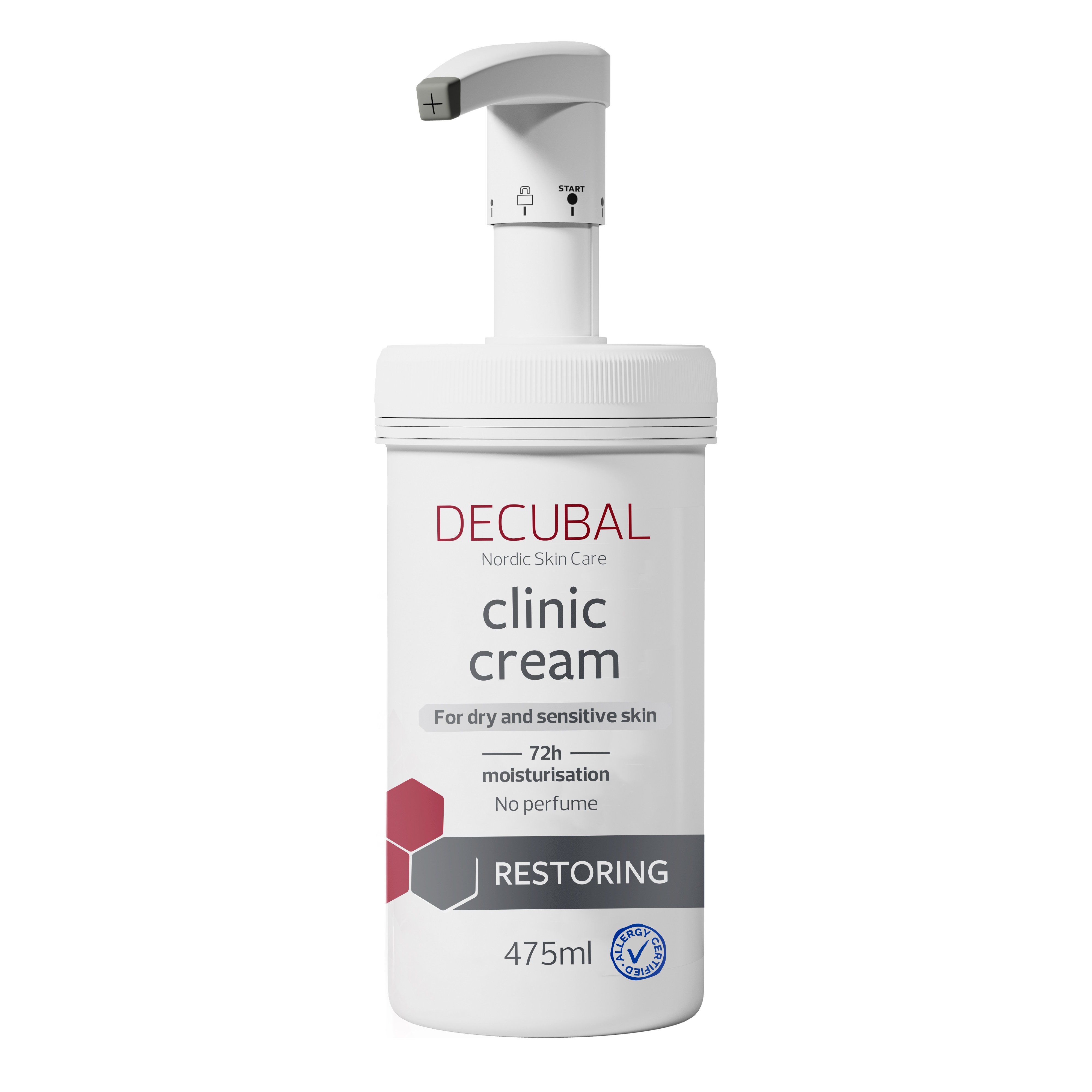 Decubal Clinic Cream Med Pumpe