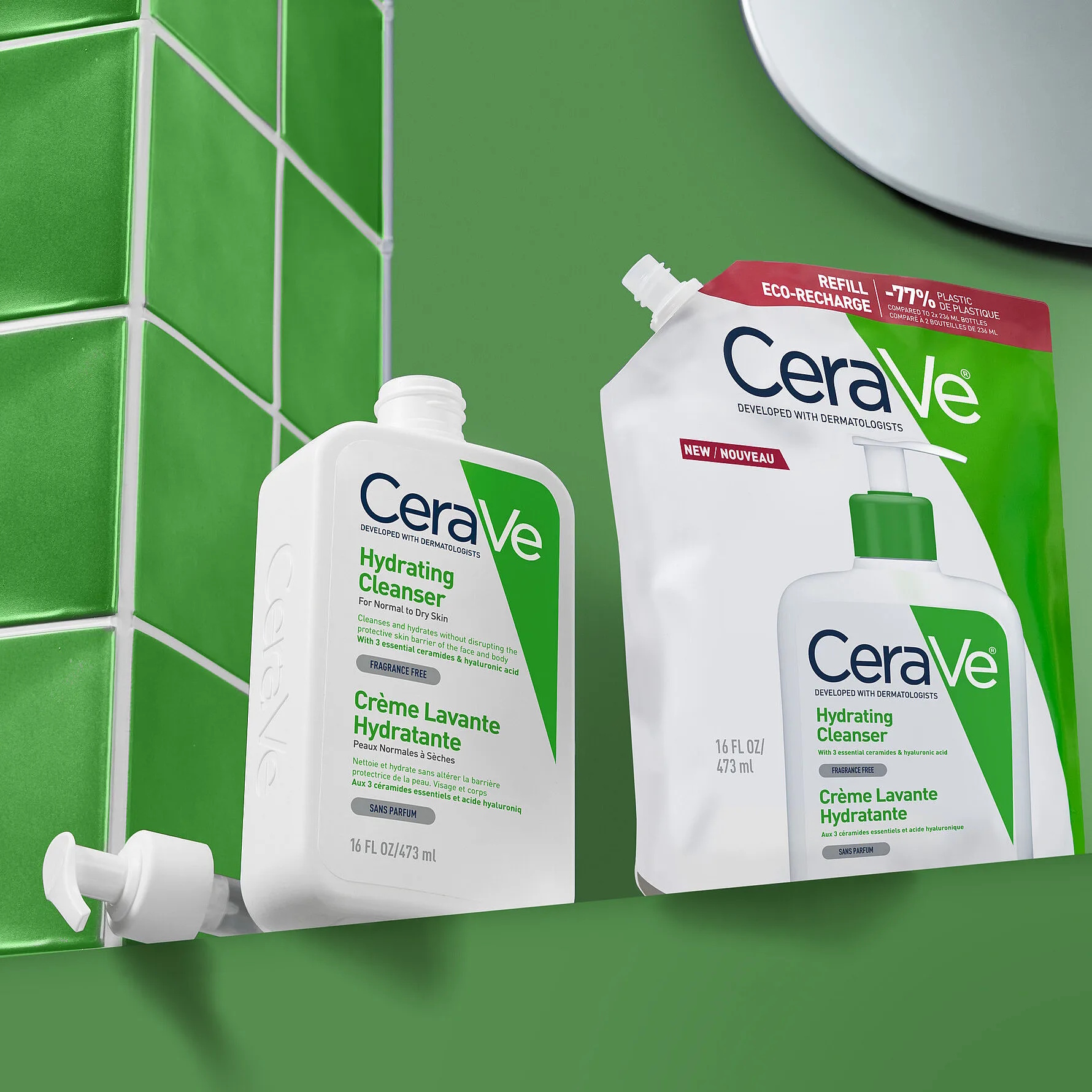 CeraVe Fugtgivende Rens Refill