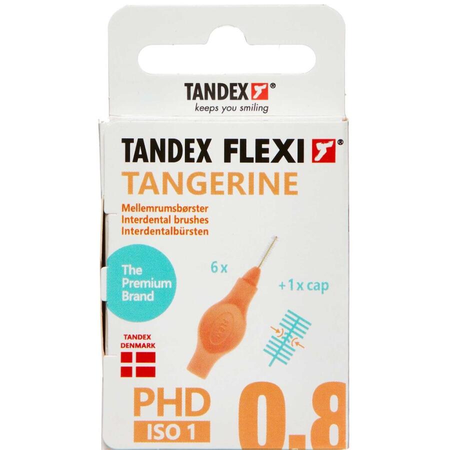 Tandex Flexi Mellemrumsbørste Tangerine