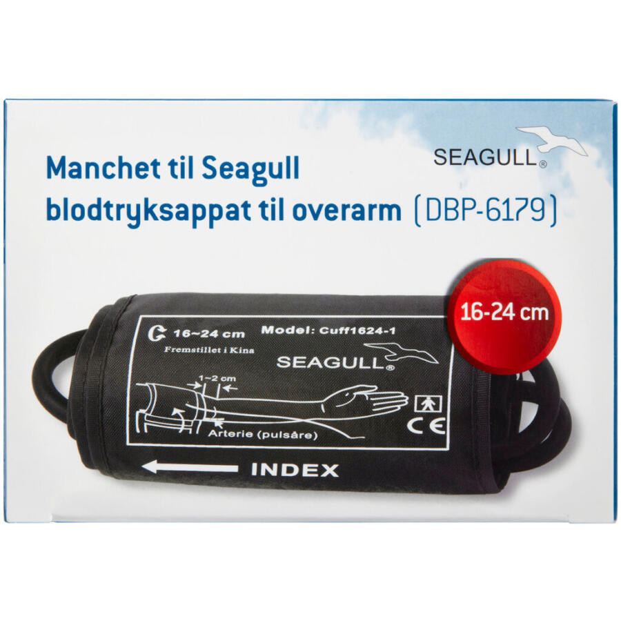 Seagull Manchet til DBP-6179 str. 16-24 cm