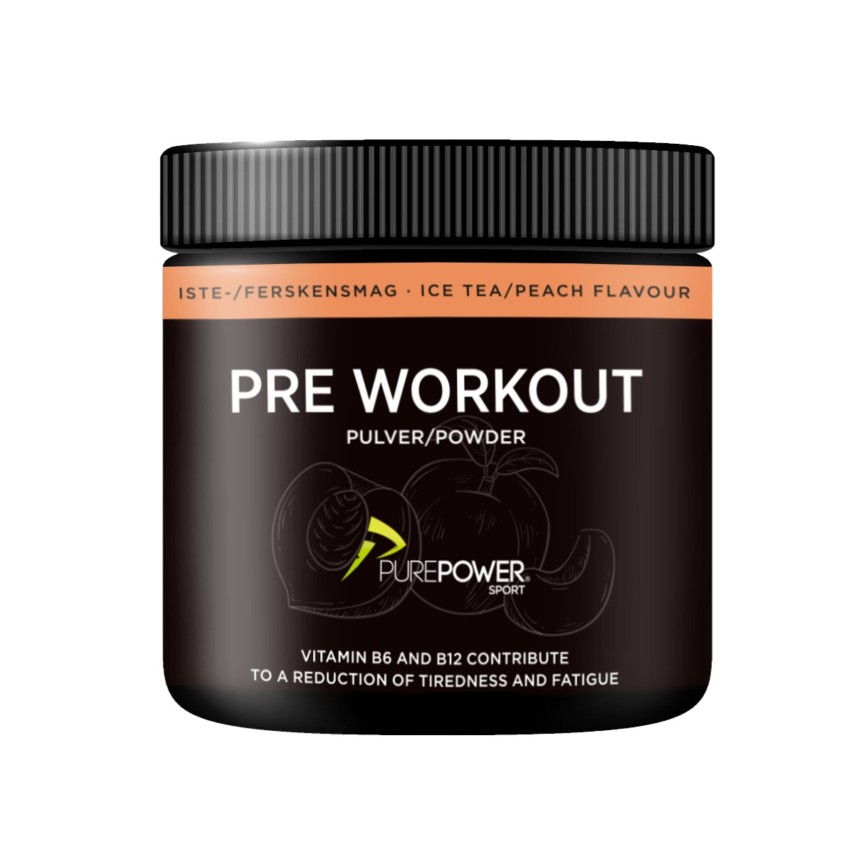 PurePower Pure Power PWO Powder Ice Tea Peach