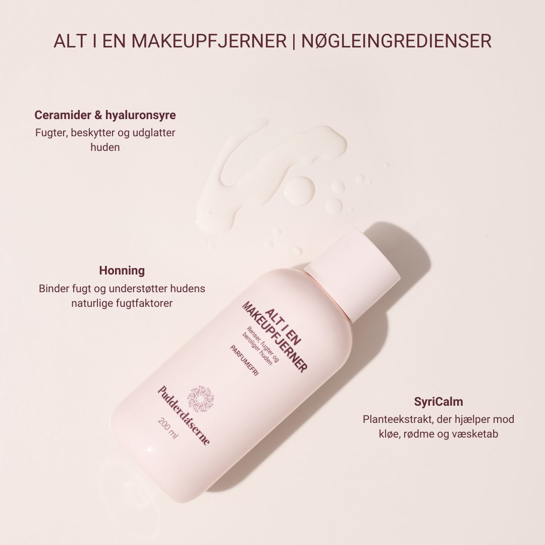 Pudderdåserne Alt I En Makeupfjerner