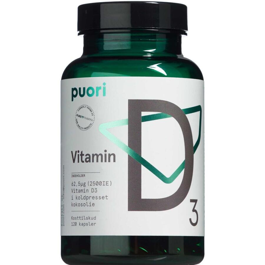 Puori Vitamin D3 62,5 µg