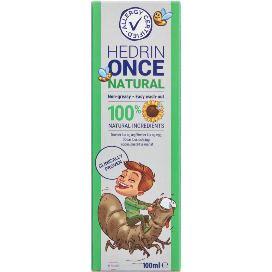 Hedrin Once Natural Lotion