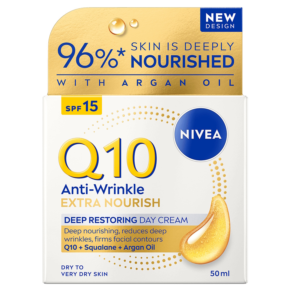NIVEA Q10 Extra nourish day cream SPF 15