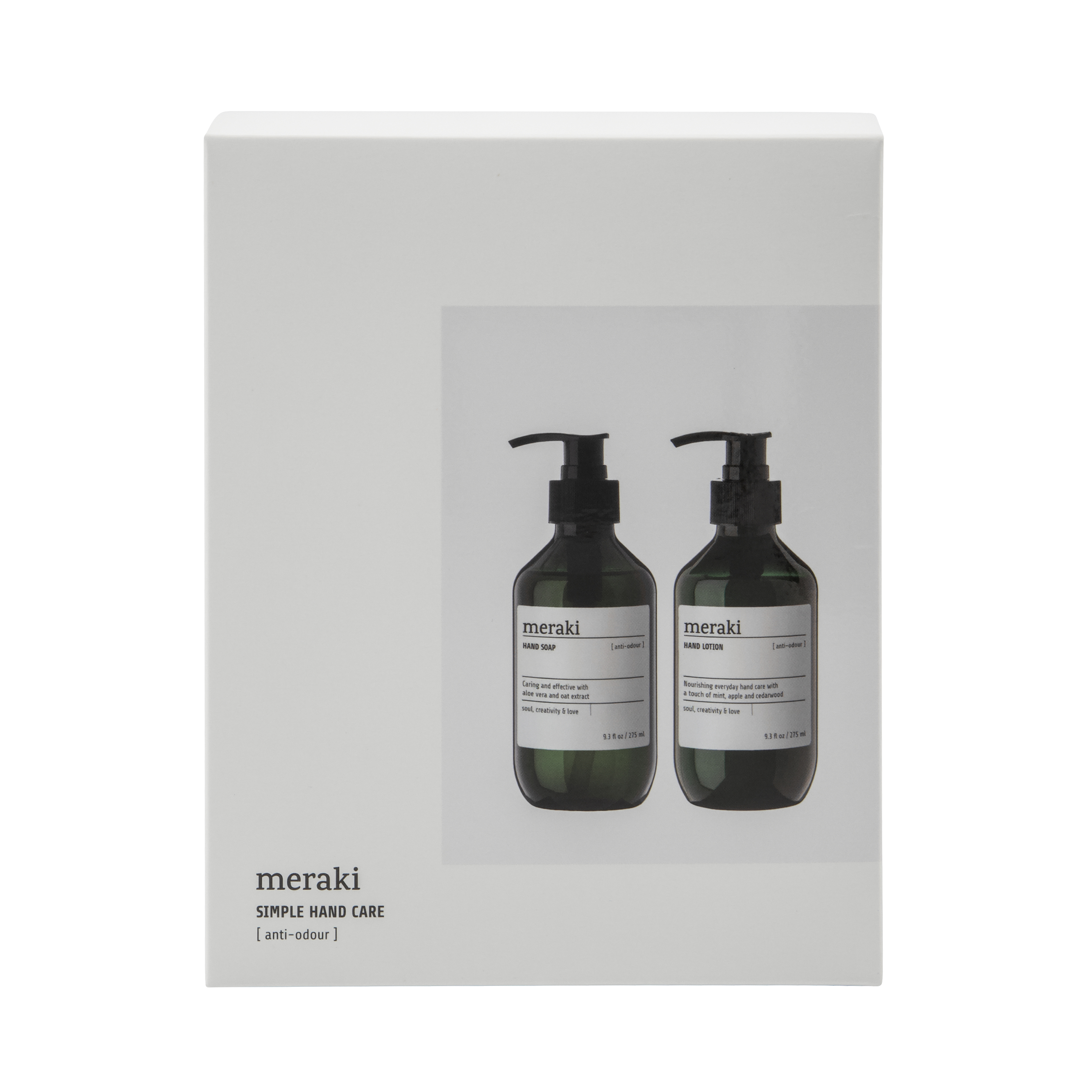Meraki Gaveæske Simple Hand Care, Anti-odour