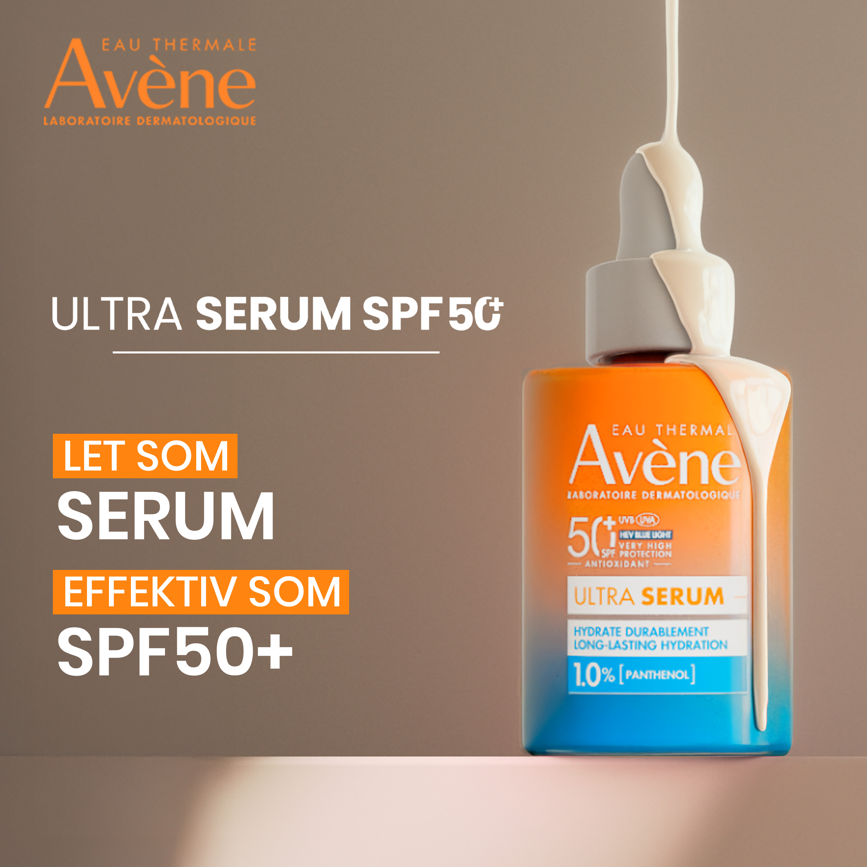 Avène Ultra Serum Long-Lasting Hydration SPF 50+