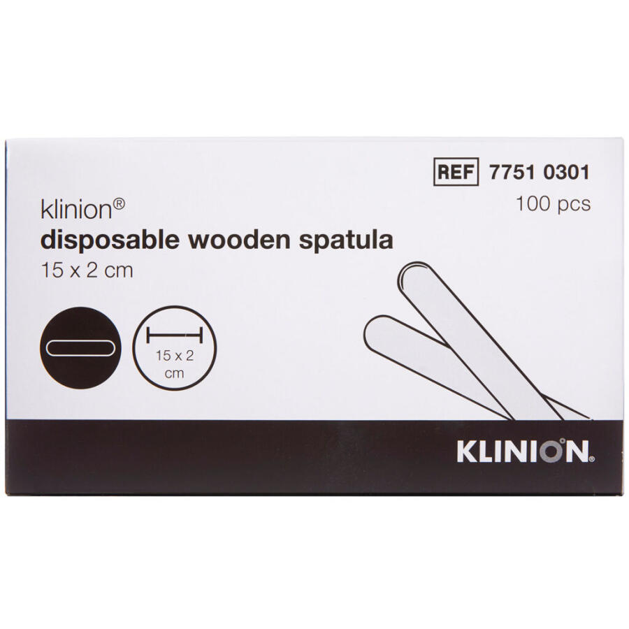 Klinion Easy Care, Tungespatler i træ, 15 cm