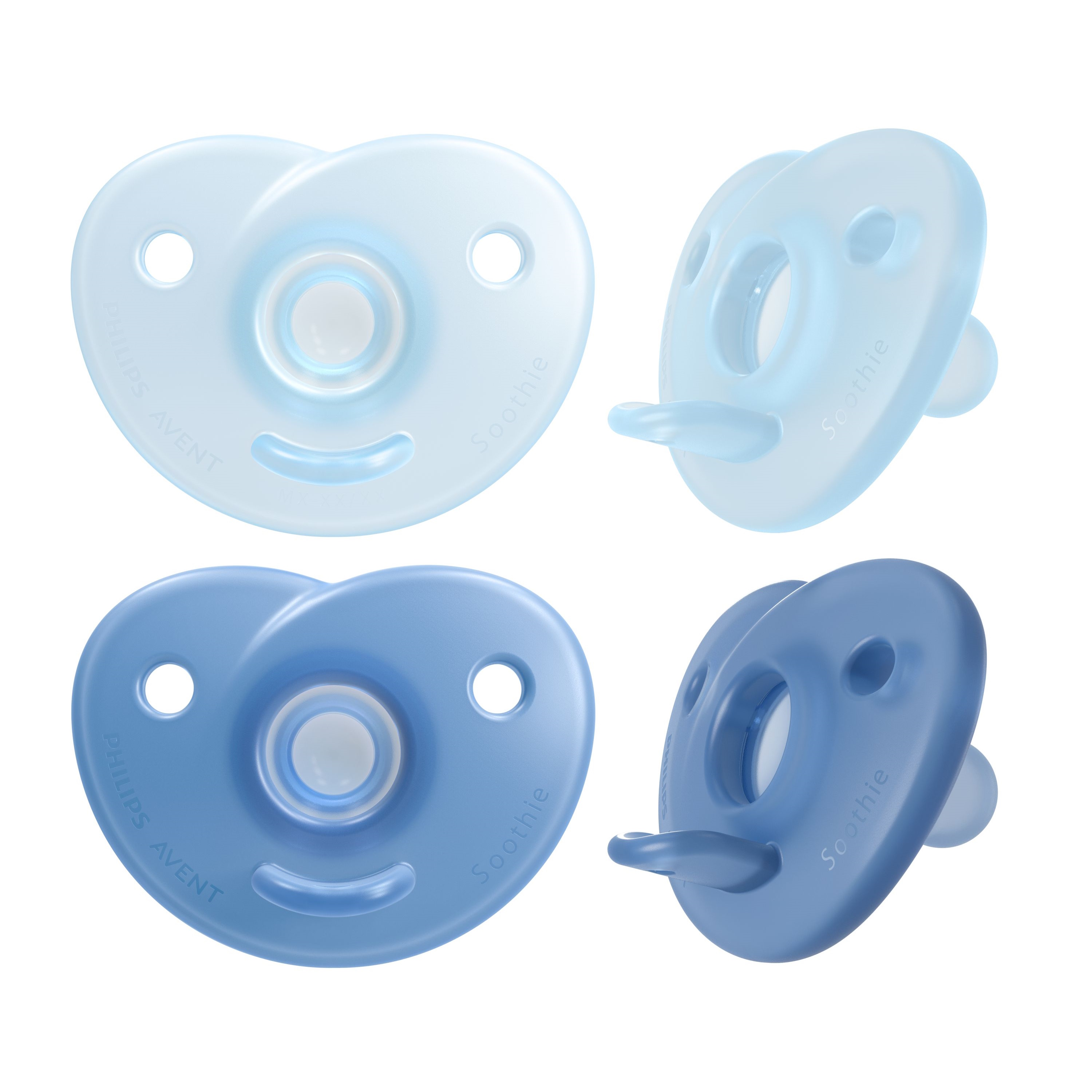 Philips Avent Curved Soothie Blå 0-6M.