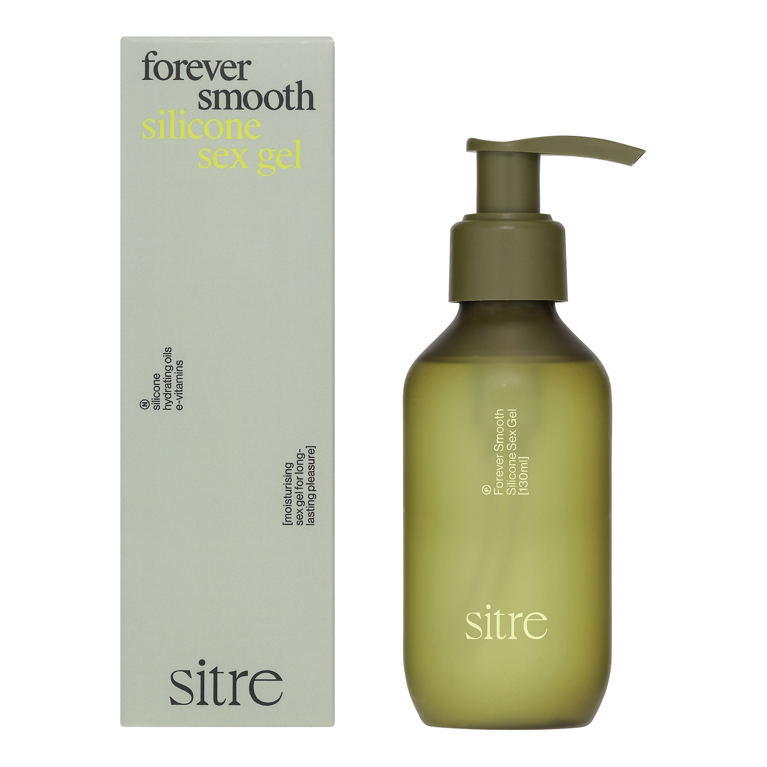 sitre Forever Smooth - silicone glidecreme 130 ml.
