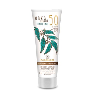 Australian Gold Botanical SPF 50 Tinted Face Rich-Deep