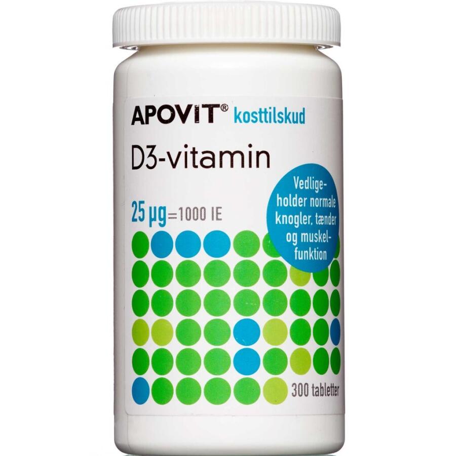 APOVIT D3-vitamin 25 µg