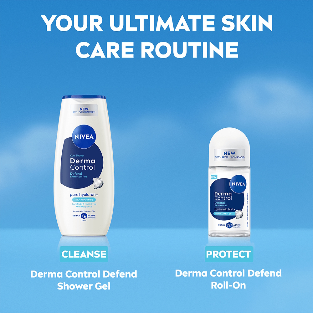 NIVEA Derma Control Defend Shower Gel