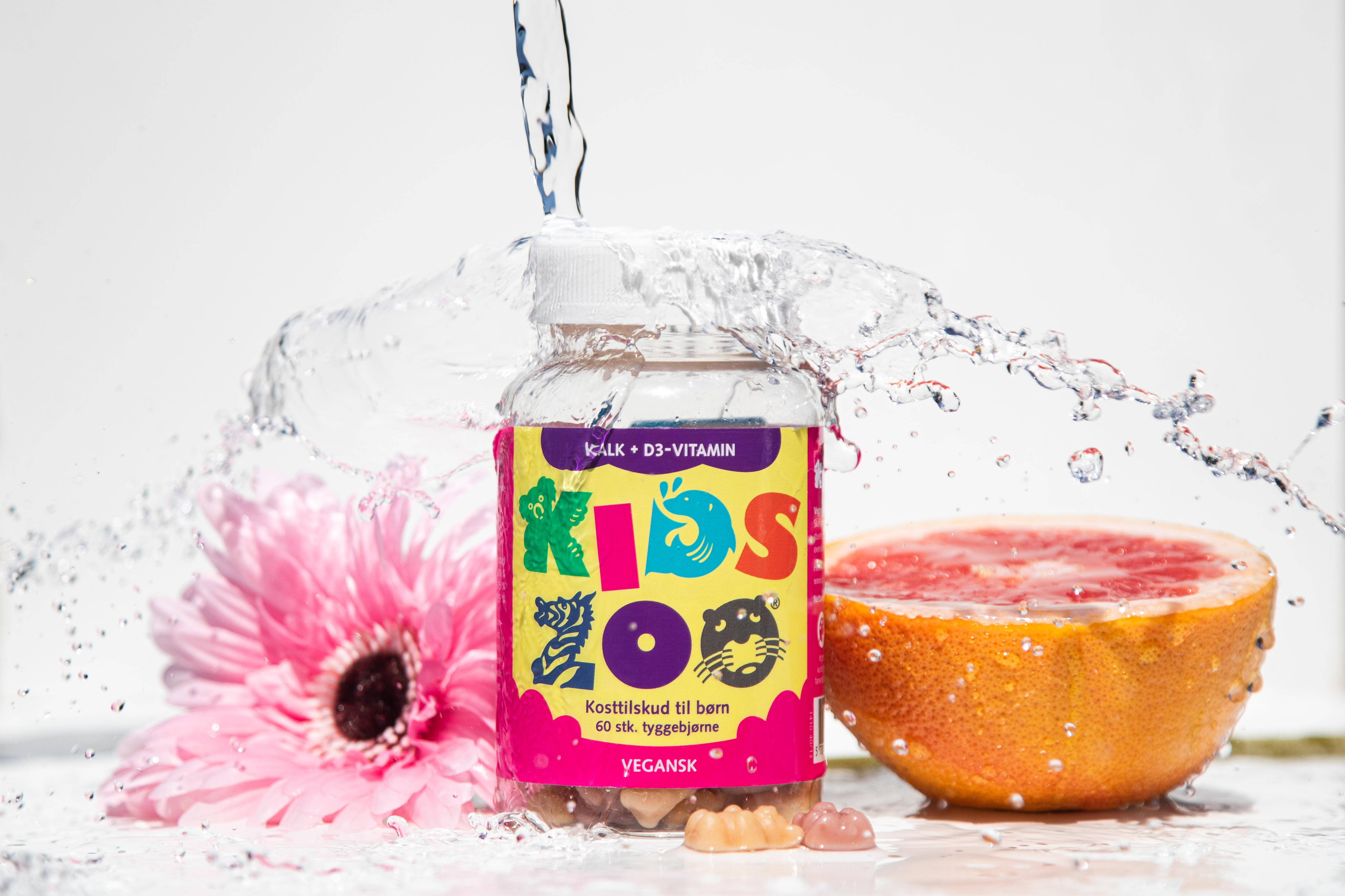 Kids Zoo Kalk + D-Vitamin