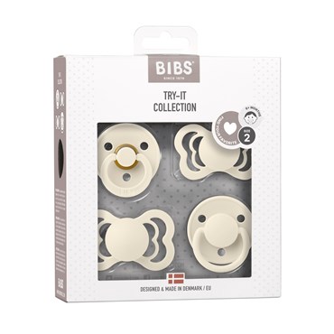 BIBS Try-it Collection Ivory Size 2