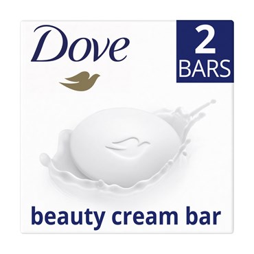 Dove Bar Regular 2pk 90 g