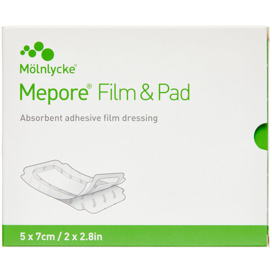 Mepore film & pad 5x7cm