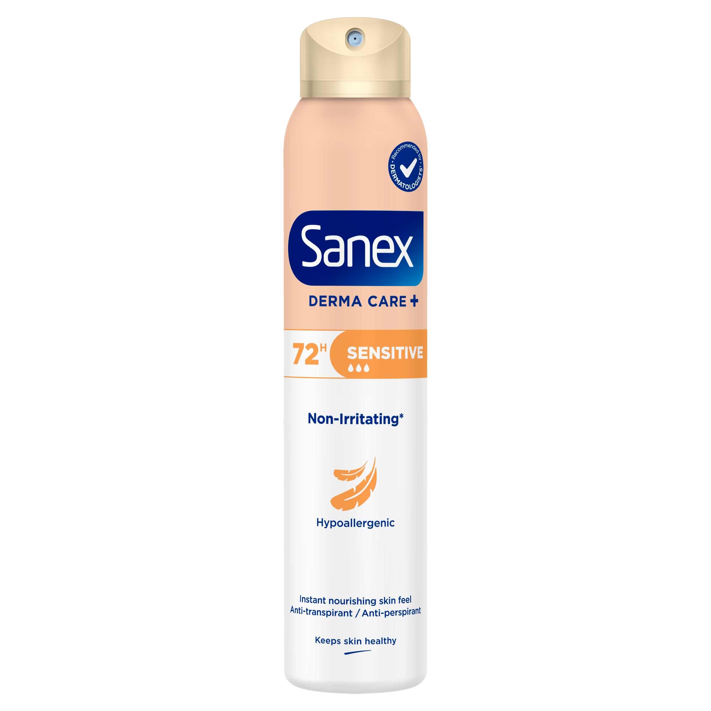 Sanex Derma Care+ Sensitive 72H Deo Spray 200 ml.
