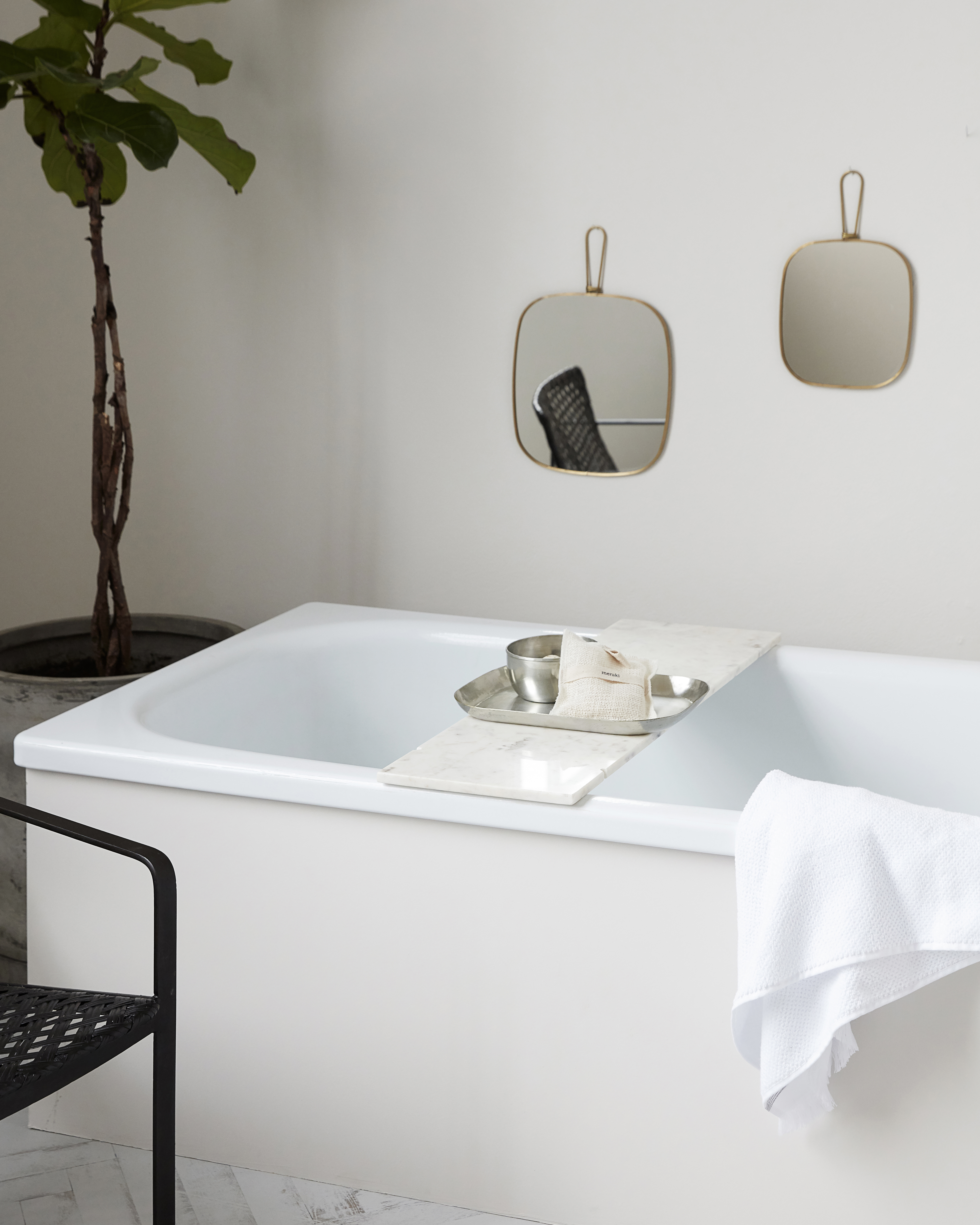 Meraki Bath Mitt, Rosemary