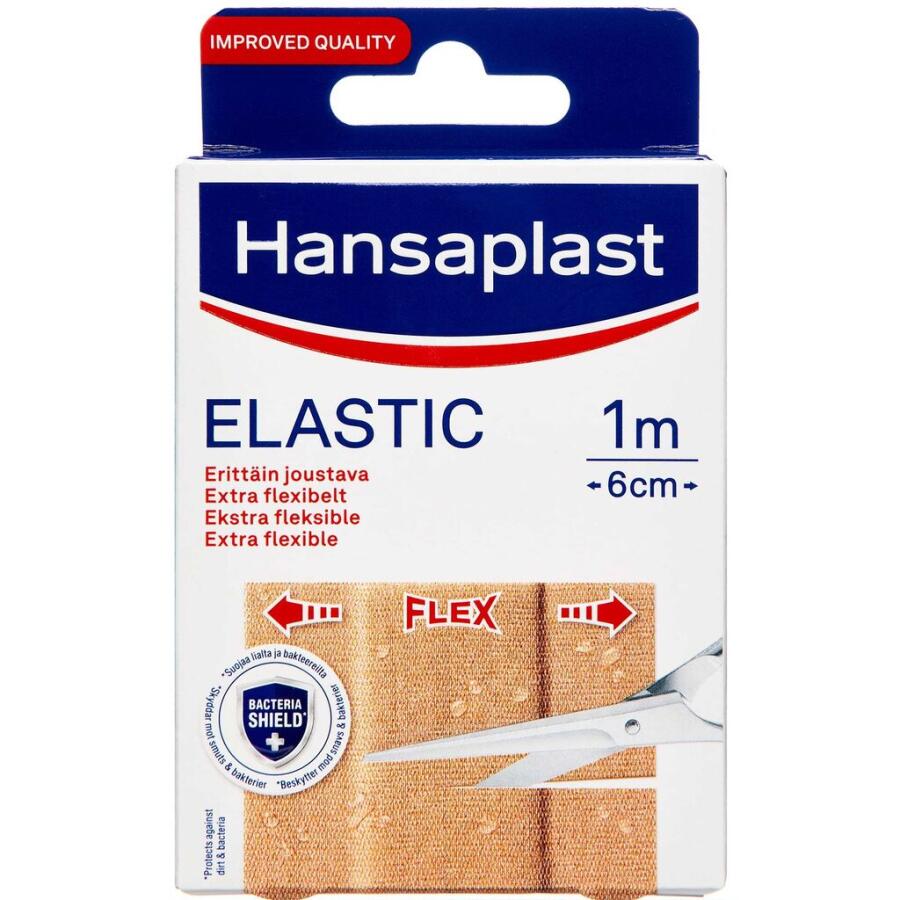 Hansaplast Elastic Plaster 1 m x 6 cm