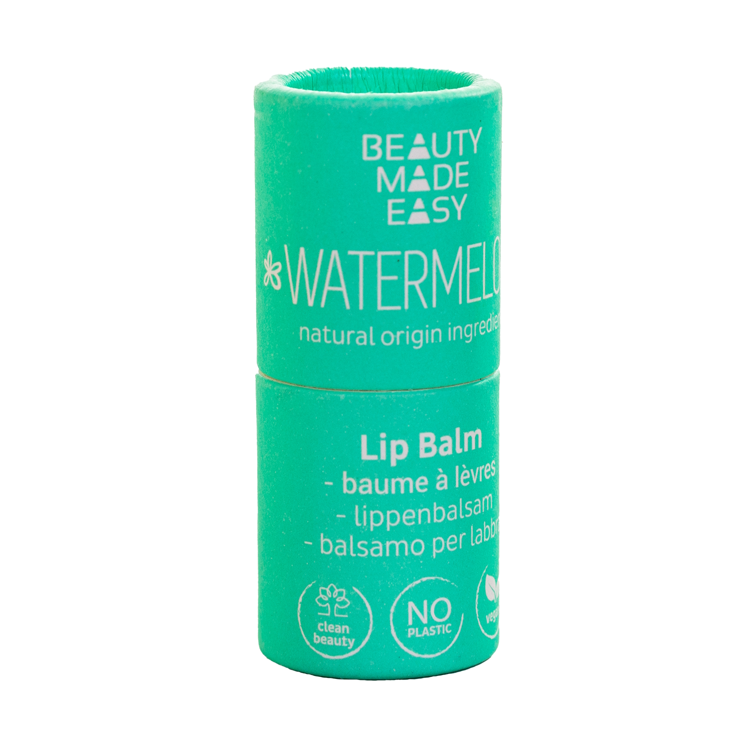 Beauty Made Easy Paper tube Lip balm - WATERMELON