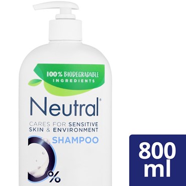 Neutral Shampoo 0% 800 ml