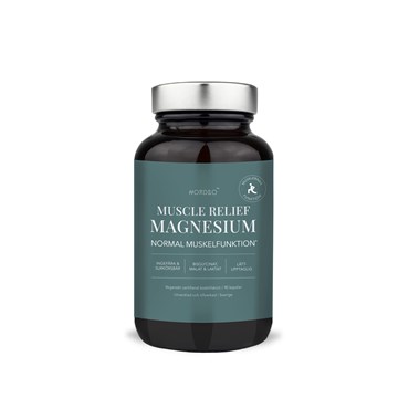 NORDBO Muscle Relief Magnesium 90 kapsler VEGAN