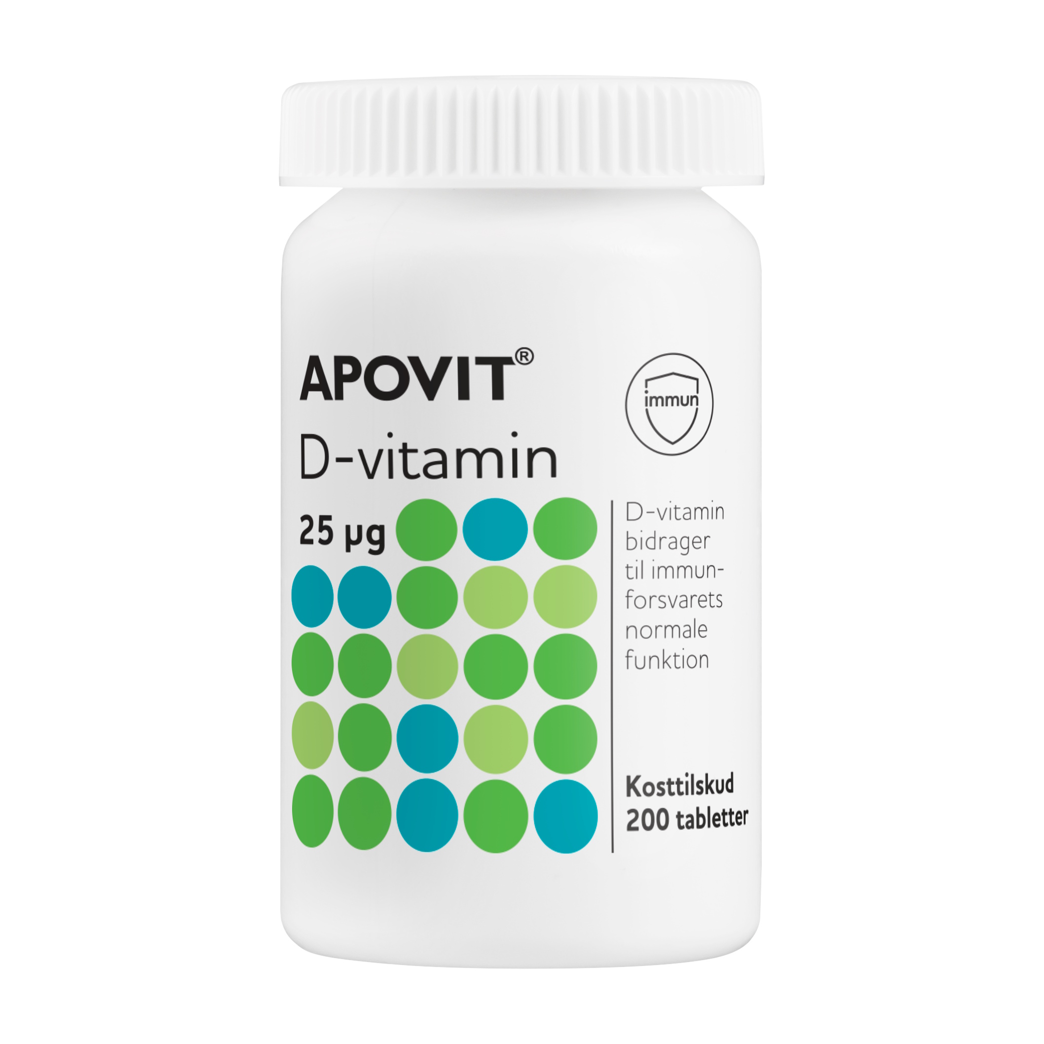 APOVIT D-vitamin 25 µg