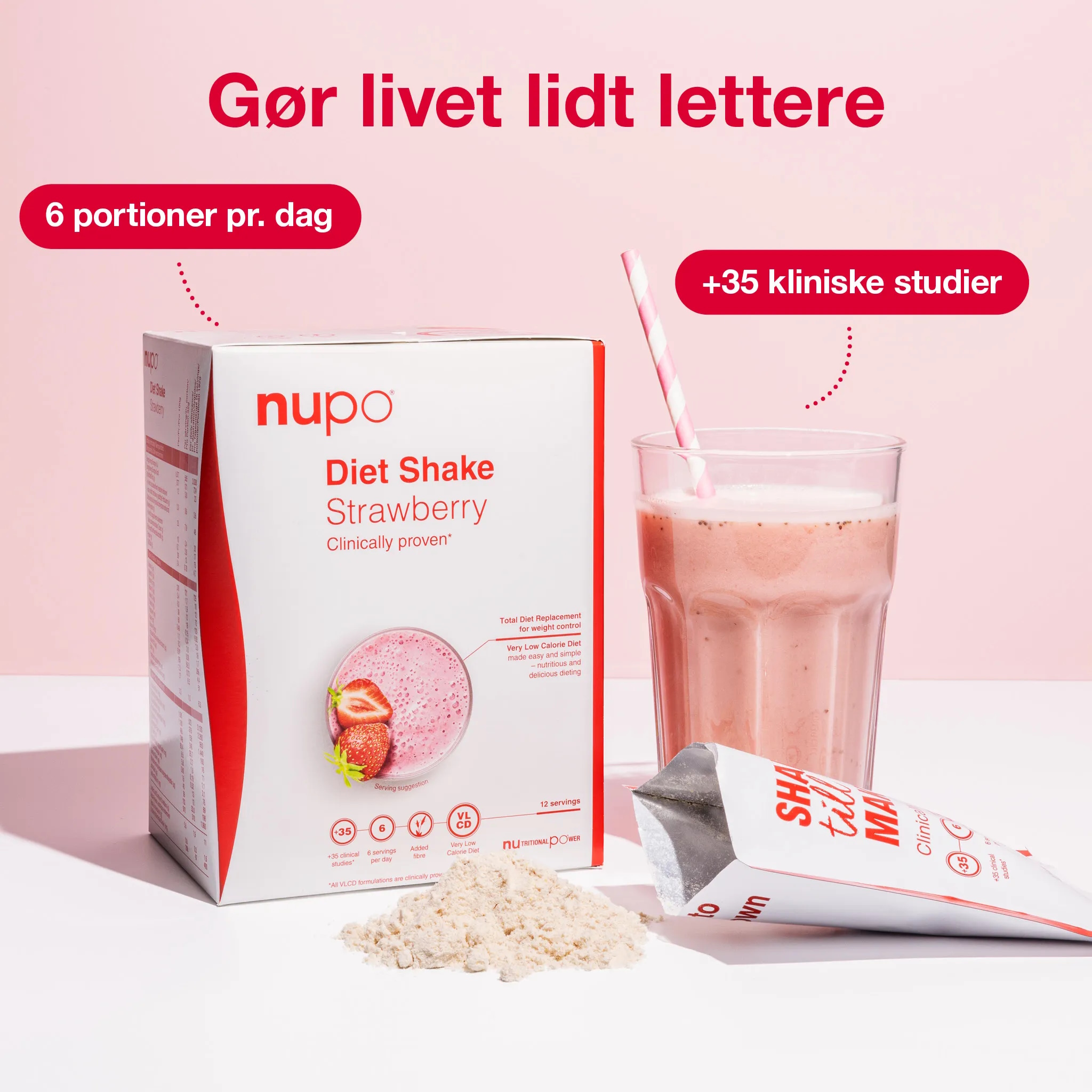 Nupo Diet Shake Strawberry