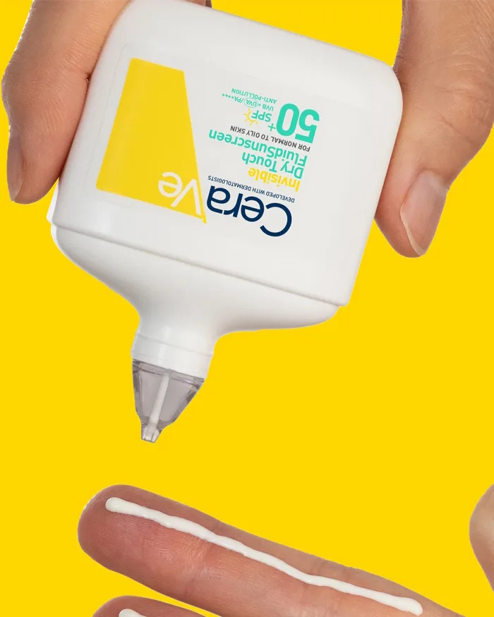 CeraVe Invisible Dry Touch Fluid Sunscreen SPF 50+